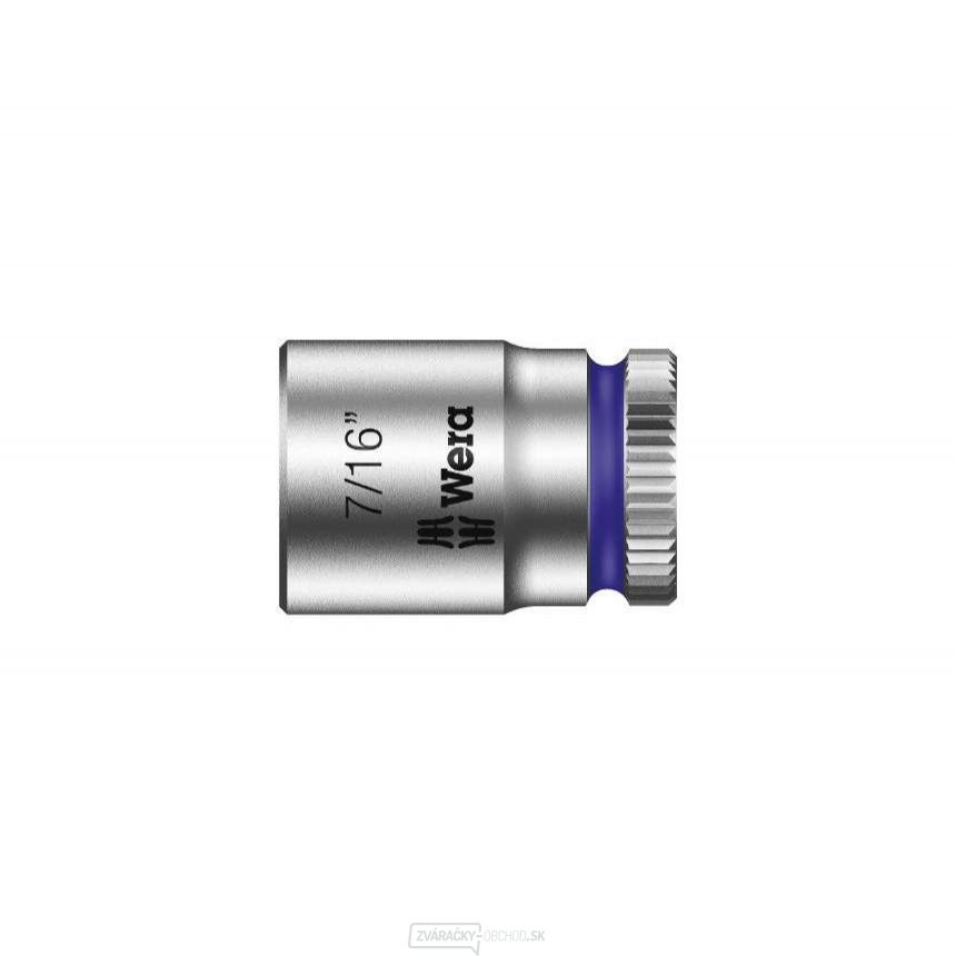 Wera 003521 Zásuvka Zyklop 1/4" 6 hrana 7/16" typ 8790 HMA