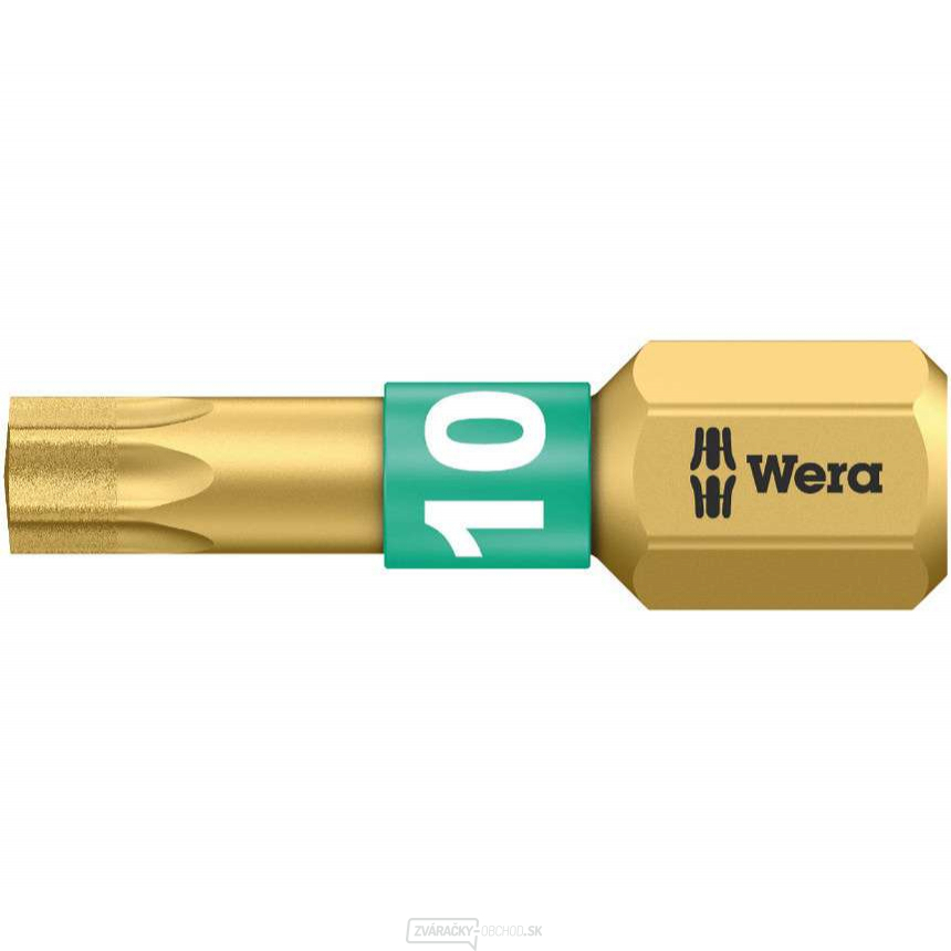 Wera 066100 Bit 1/4" TX 10 x 25 mm, bitorzia typu 867/1 TORX BDC