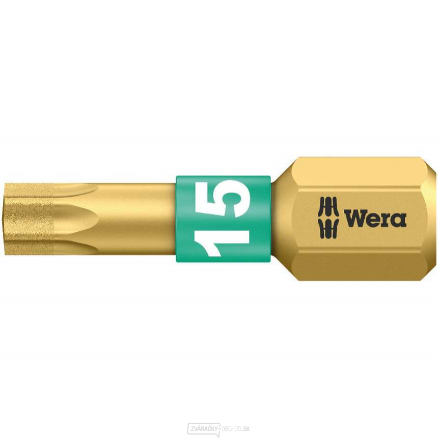 Wera 066102 Bit 1/4" TX 15 x 25 mm, bitorzia typu 867/1 TORX BDC