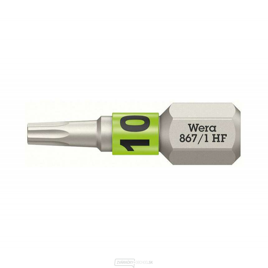 Wera 066140 Skrutkovací bit 1/4" TX 10 867/1 Torx® HF s funkciou držania