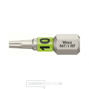 Wera 066140 Skrutkovací bit 1/4" TX 10 867/1 Torx® HF s funkciou držania gallery main image