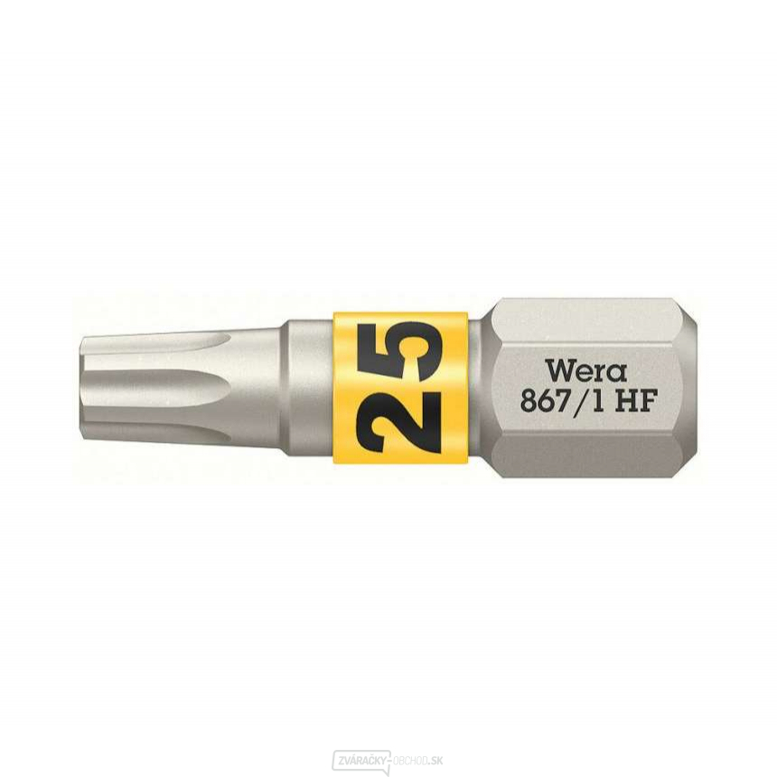 Wera 066143 Skrutkovací bit 1/4" TX 25 867/1 Torx® HF s funkciou držania