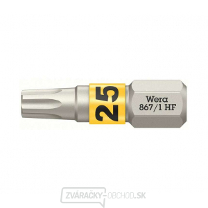 Wera 066143 Skrutkovací bit 1/4" TX 25 867/1 Torx® HF s funkciou držania gallery main image