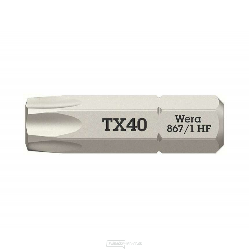 Wera 066145 Skrutkovací bit 1/4" TX 40 867/1 Torx® HF s funkciou držania