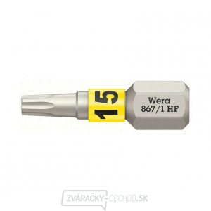 Wera 066141 Skrutkovací bit 1/4" TX 15 867/1 Torx® HF s funkciou držania gallery main image