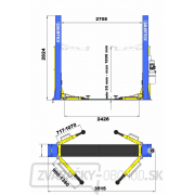 Dvojstĺpový zdvihák Golemtech 3500 kg ECO Dvojstĺpový zdvihák Golemtech 3500 kg ECO náhled