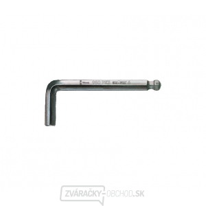 Wera 133155 Šesťhranný nástrčný kľúč 5 mm typ 950 PKS, pochrómovaný, krátky Wera 133155 Šesťhranný nástrčný kľúč 5 mm typ 950 PKS, pochrómovaný, krátky gallery main image