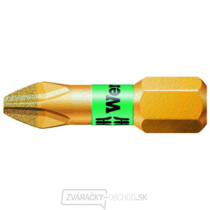 Wera 056402 Bit PH 2 - 851/1 BDC. Skrutkovací bit 1/4 Hex, 25 mm pre skrutky s krížovou hlavou gallery main image