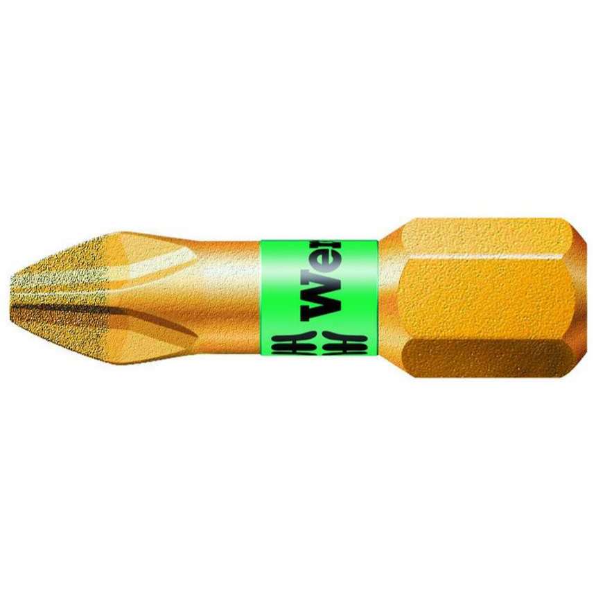Wera 056404 Bit PH 3 - 851/1 BDC. Skrutkovací bit 1/4 Hex, 25 mm pre skrutky s krížovou hlavou