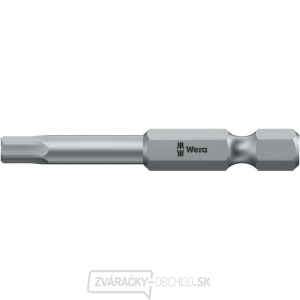 Wera 059610 Inbusový bit 4,0 mm - 840/4 Z Hex-Plus. Skrutkovací bit 1/4" Hex, 50 mm, pre skrutky so šesťhrannou hlavou gallery main image