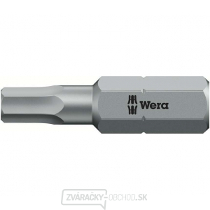 Wera 135078 Skrutkovací bit 1/4" inbus 7/64" x 25 mm, typ 840/1 Z Hex-Plus Wera 135078 Skrutkovací bit 1/4" inbus 7/64" x 25 mm, typ 840/1 Z Hex-Plus gallery main image