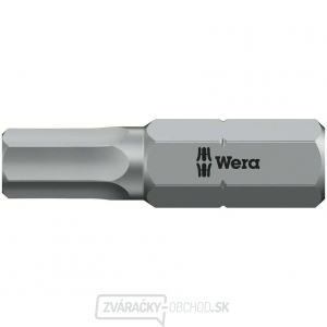 Wera 135074 Skrutkovací bit 1/4" inbus 5/32" x 25 mm, typ 840/1 Z Hex-Plus gallery main image
