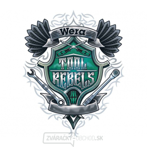 Wera 500999 Propagačné tetovanie - Odnímateľné náradie Wera Rebels