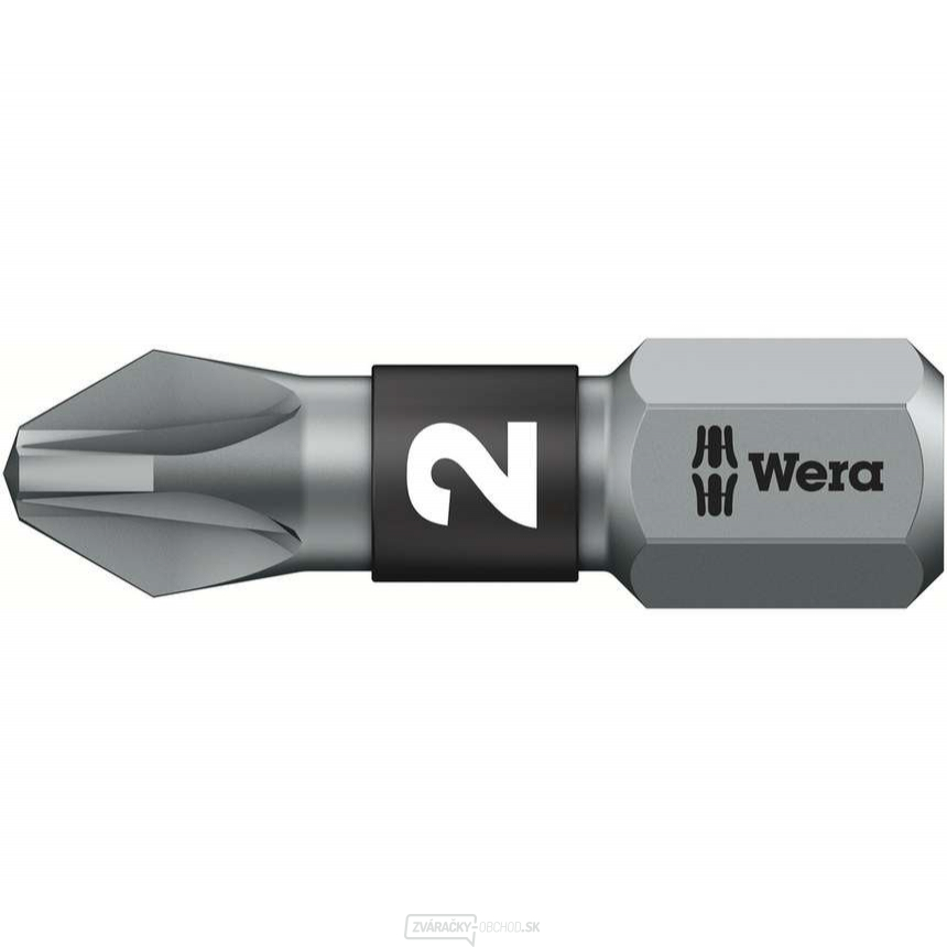 Wera 056722 Skrutkovací bit 1/4" Hex PZ 2, typ 855/1 BTZ PZ pre krížové skrutky Pozidriv