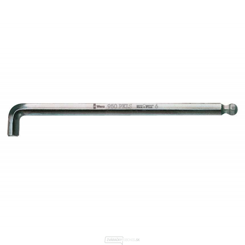 Wera 022041 Šesťhranný nástrčný kľúč 2 mm typ 950 PKLS, pochrómovaný