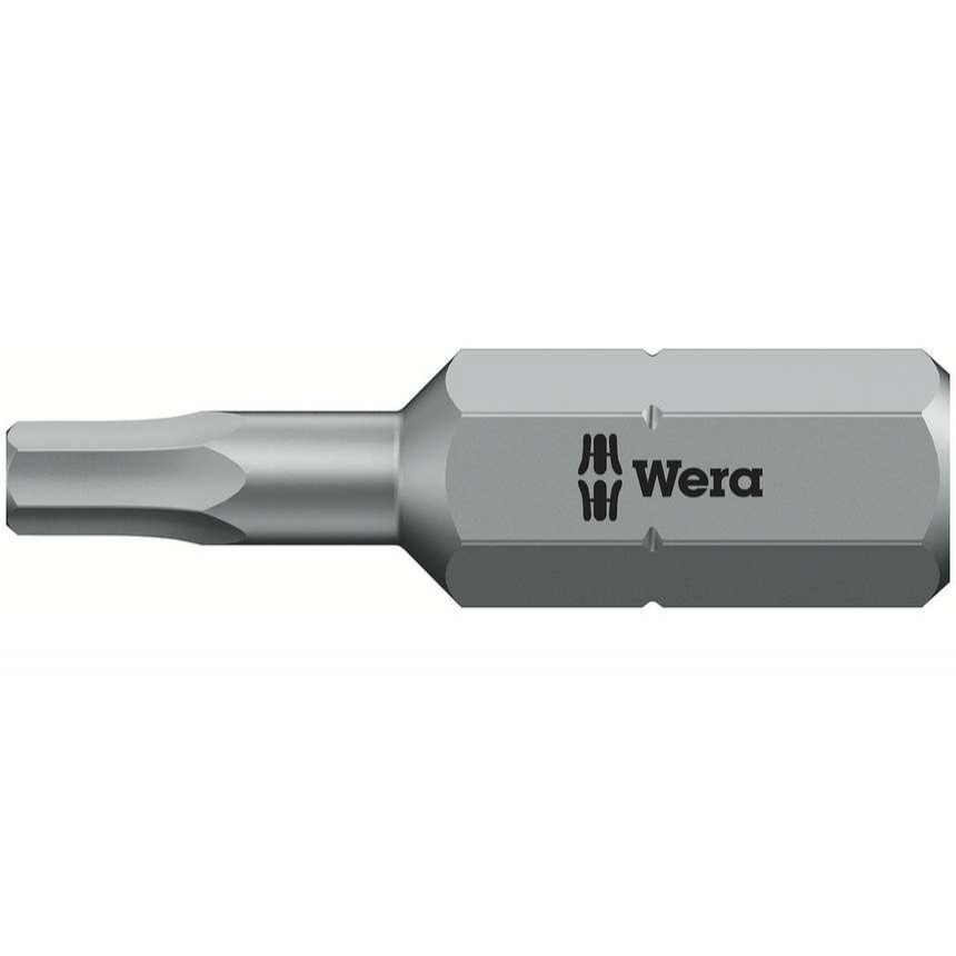 Wera 056315 Skrutkovací bit 1/4" inbus 3,0 x 25 mm, typ 840/1 Z Hex-Plus