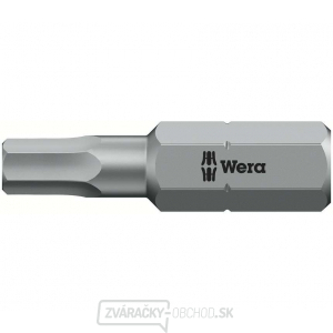 Wera 056320 Skrutkovací bit 1/4" inbus 4,0 x 25 mm, typ 840/1 Z Hex-Plus Wera 056320 Skrutkovací bit 1/4" inbus 4,0 x 25 mm, typ 840/1 Z Hex-Plus gallery main image