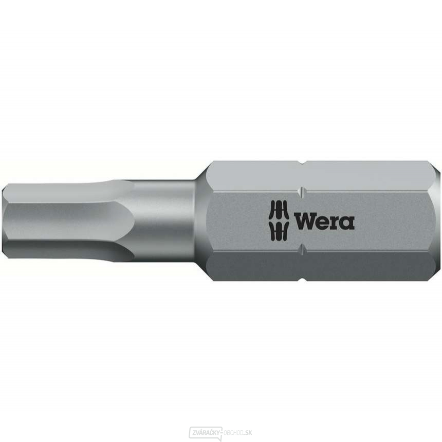 Wera 056305 Skrutkovací bit 1/4" inbus 2,0 x 25 mm, typ 840/1 Z Hex-Plus