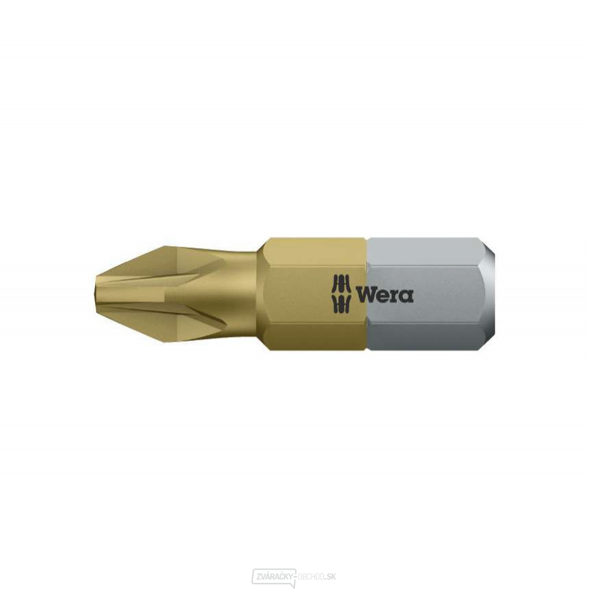 Wera 480222 Skrutkovací bit 1/4" PZ 2 typ 855/1 TiN