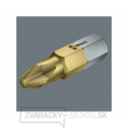 Wera 480222 Skrutkovací bit 1/4" PZ 2 typ 855/1 TiN Náhľad