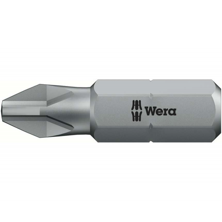 Wera 056500 Skrutkovací bit 1/4" Hex PH 0 x 25 mm, typ 851/1 Z PH pre skrutky s krížovou hlavou