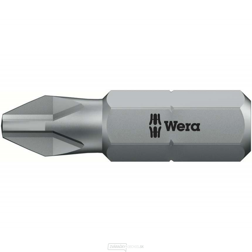 Wera 056500 Skrutkovací bit 1/4" Hex PH 0 x 25 mm, typ 851/1 Z PH pre skrutky s krížovou hlavou Wera 056500 Skrutkovací bit 1/4" Hex PH 0 x 25 mm, typ 851/1 Z PH pre skrutky s krížovou hlavou gallery main image