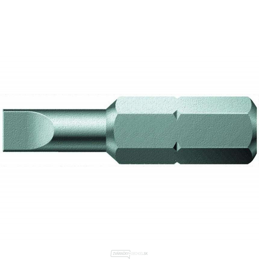 Wera 056200 Bit 0,5 x 3,0 - 800/1 Z. Skrutkovací bit 1/4 Hex, 25 mm, pre skrutky s rovnou drážkou