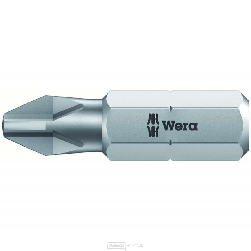 Wera 072074 Skrutkovací bit 1/4" Hex PH 3 x 25 mm, typ 851/1 Z pre skrutky s krížovou hlavou Wera 072074 Skrutkovací bit 1/4" Hex PH 3 x 25 mm, typ 851/1 Z pre skrutky s krížovou hlavou gallery main image