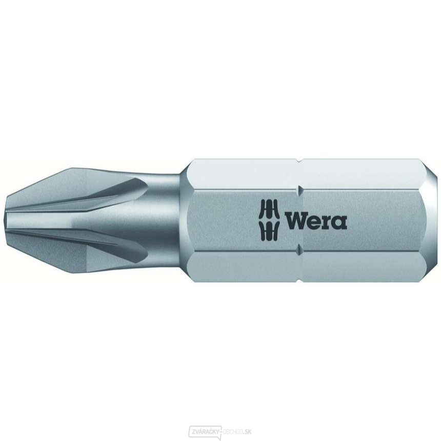 Wera 072084 Skrutkovací bit 1/4" Hex PZ 3 x 25 mm, typ 855/1 Z pre skrutky Pozidriv Phillips Wera 072084 Skrutkovací bit 1/4" Hex PZ 3 x 25 mm, typ 855/1 Z pre skrutky Pozidriv Phillips gallery main image