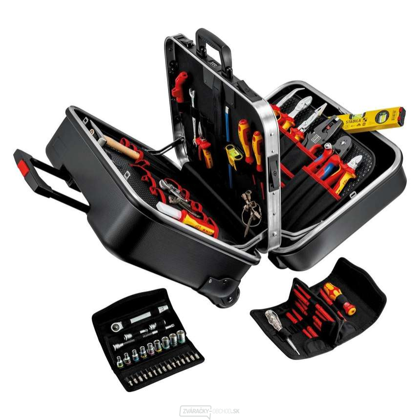 Univerzálny kufor na náradie "BIG Twin Move" Knipex 00 21 41 (vrátane náradia) 63 kusov