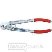 Nožnice na drôty, laná, káble a kmene 600 mm KNIPEX 95 81 600 - leštené, plastové puzdrá Náhľad