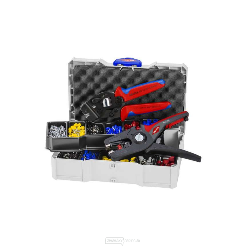 Rozsah lisovania Knipex pre dutinky 97 90 15