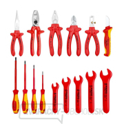 Izolované náradie VDE pre elektrikárov Knipex 98 99 13 v taške na kolieskach (sada 15 kusov) Náhľad