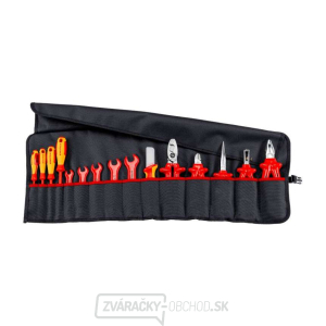 Izolované náradie VDE pre elektrikárov Knipex 98 99 13 v taške na kolieskach (sada 15 kusov) gallery main image