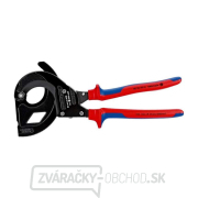 KNIPEX 95 32 315 A nožnice na káble, 315 mm - čierne, viaczložkové puzdrá Náhľad