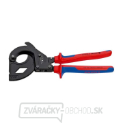 KNIPEX 95 32 315 A nožnice na káble, 315 mm - čierne, viaczložkové puzdrá Náhľad