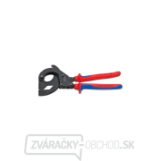 KNIPEX 95 32 315 A nožnice na káble, 315 mm - čierne, viaczložkové puzdrá Náhľad