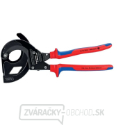 KNIPEX 95 32 315 A nožnice na káble, 315 mm - čierne, viaczložkové puzdrá gallery main image