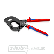 Nožnice na káble 320 mm Knipex 95 32 320 - račňa s rohom Náhľad