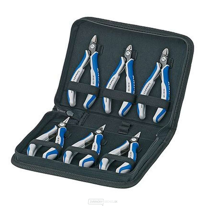 Sada klieští na elektroniku KNIPEX 00 20 16 P - sada 6 dielov