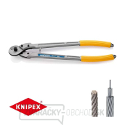 Nožnice na drôt, lano, káble a guľatinu KNIPEX 95 71 600 mm gallery main image