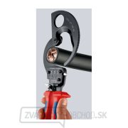 Strihač káblov 280 mm KNIPEX 95 31 280 - leštená hlava, plastové puzdrá Náhľad
