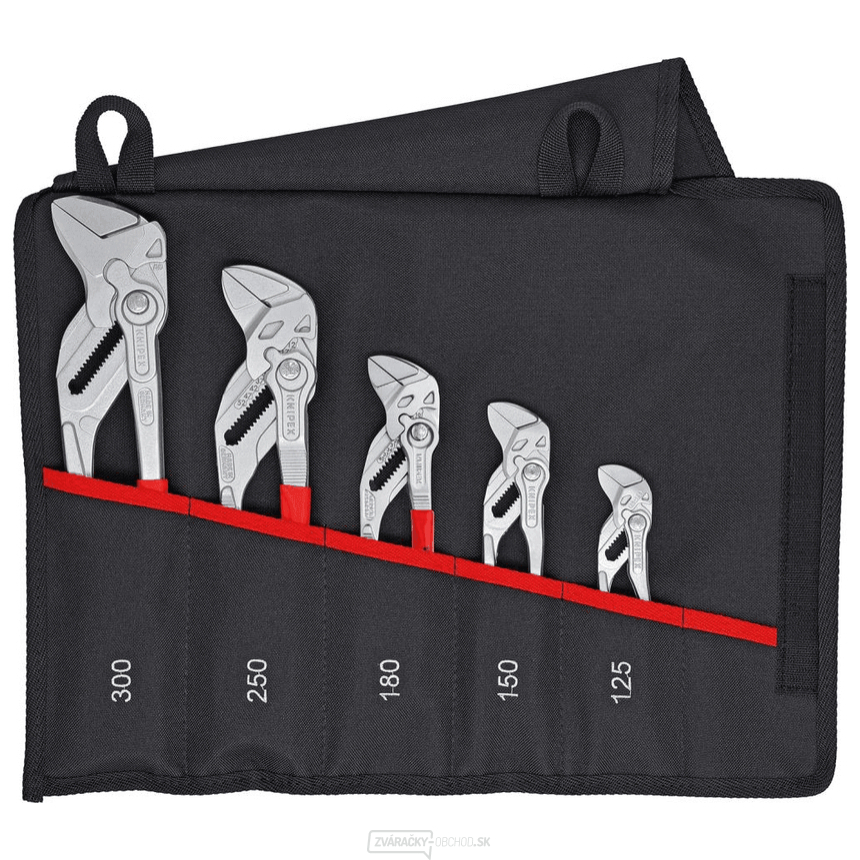 Kliešte Knipex 00 19 55 S4 Sada 5 kusov v taške Kliešte Knipex 00 19 55 S4 Sada 5 kusov v taške gallery main image