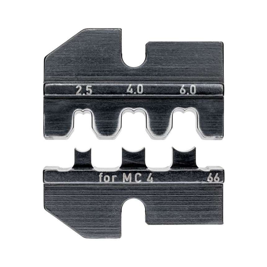 Knipex lisovací profil 97 49 66 - predĺženie pre solárne konektory MC 4 (Multi-Contact)