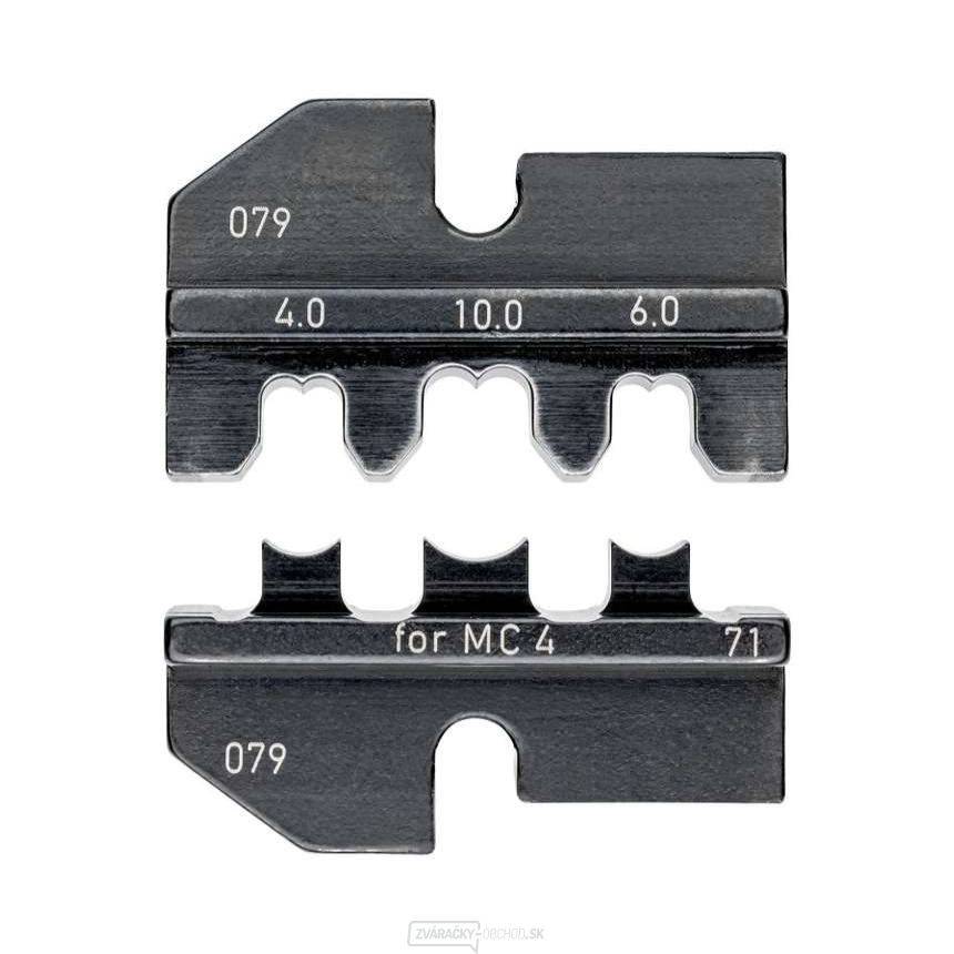 Knipex lisovací profil 97 49 71 - predĺženie pre solárne konektory MC 4 (Multi-Contact) Knipex lisovací profil 97 49 71 - predĺženie pre solárne konektory MC 4 (Multi-Contact) gallery main image