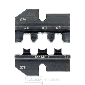 Knipex lisovací profil 97 49 71 - predĺženie pre solárne konektory MC 4 (Multi-Contact) Knipex lisovací profil 97 49 71 - predĺženie pre solárne konektory MC 4 (Multi-Contact) gallery main image