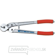 Nožnice na drôt, lano, káble a guľatinu KNIPEX 95 71 445 mm Náhľad