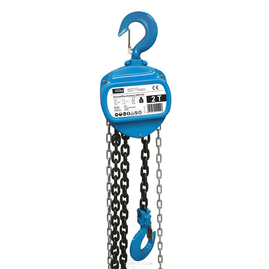 Reťazový kladkostroj 2000kg Reťazový kladkostroj 2000kg gallery main image