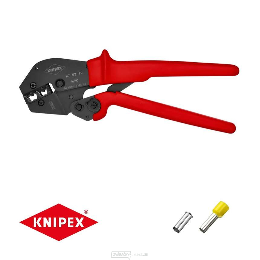 Pákové kliešte 250 mm KNIPEX 97 52 19 - leštená hlava, viaczložkové puzdrá