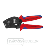 Samonastavovacie kliešte 190 mm KNIPEX 97 53 08 - na lisovanie káblových koncoviek Náhľad